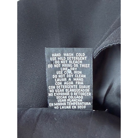 KS Petite Collection Black Shift Dress with Beaded Bolero Jacket Set Size 8P - Picture 5 of 8